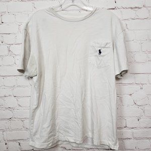 3/$18or5/$25 Polo Ralph Lauren Pocket Shirt White
